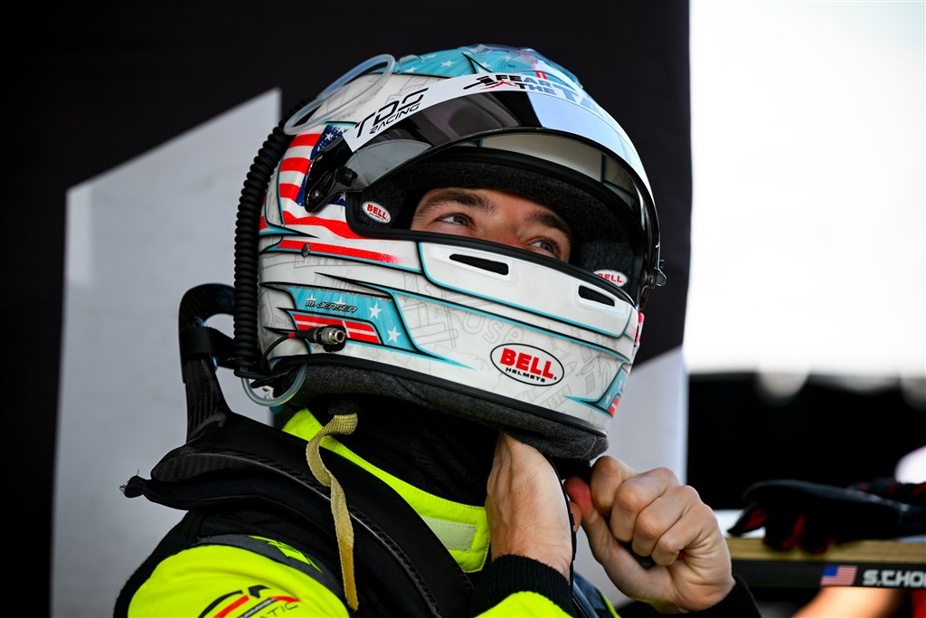 Mikkel Jensen sendt ud af kampen på Road America
(Foto: TDS Racing)